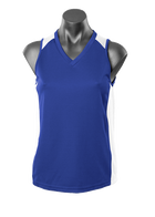 Wholesale 2101 Aussie Pacific Premier Lady Singlets Printed or Blank