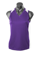 Wholesale 2101 Aussie Pacific Premier Lady Singlets Printed or Blank