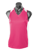 Wholesale 2101 Aussie Pacific Premier Lady Singlets Printed or Blank