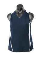 Wholesale 2104 Aussie Pacific Eureka Ladies Singlet Printed or Blank