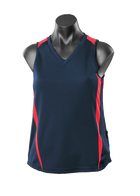 Wholesale 2104 Aussie Pacific Eureka Ladies Singlet Printed or Blank