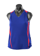 Wholesale 2104 Aussie Pacific Eureka Ladies Singlet Printed or Blank