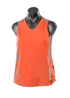 Wholesale 2104 Aussie Pacific Eureka Ladies Singlet Printed or Blank