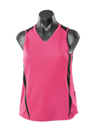 Wholesale 2104 Aussie Pacific Eureka Ladies Singlet Printed or Blank
