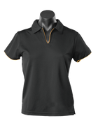 Wholesale 2302 Aussie Pacific Yarra Ladies Polo Printed or Blank