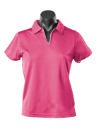 Wholesale 2302 Aussie Pacific Yarra Ladies Polo Printed or Blank