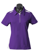 Wholesale 2305 Aussie Pacific Paterson Ladies Polo Printed or Blank
