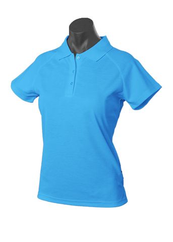 Wholesale 2306 Aussie Pacific Keira Ladies Polo Printed or Blank