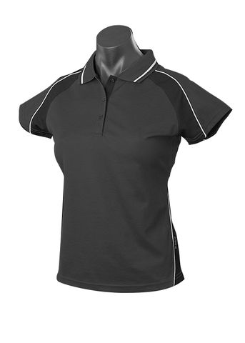 Wholesale 2309 Aussie Pacific Panorama Ladies Polo Printed or Blank