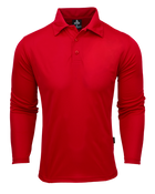 Wholesale 1316 Aussie Pacific Botany Mens Long Sleeve Polo Printed or Blank