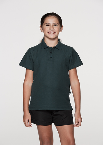 Wholesale 3312 Aussie Pacific Hunter Kids Polo Printed or Blank