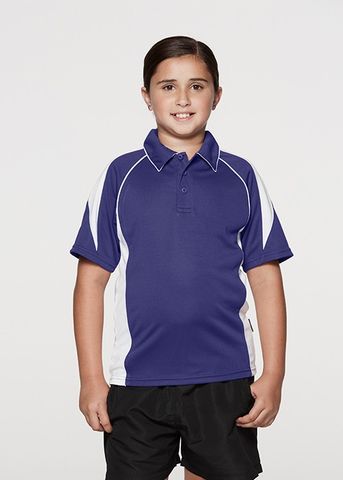 Wholesale 3301 Aussie Pacific Premier Kids Polo Printed or Blank