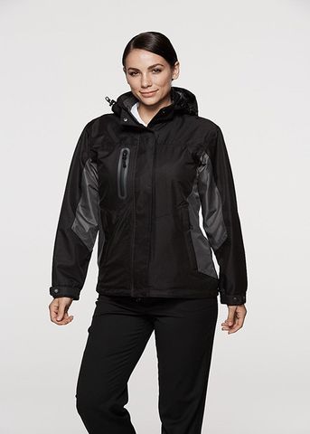 Wholesale 2516 Aussie Pacific Sheffield Ladies Waterproof Jacket Printed or Blank