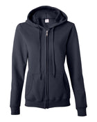 Wholesale Gildan 18600FL Women's Zip Hoodies Printed or Blank