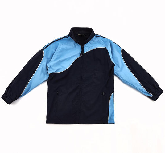 Wholesale KTJ01 CF Sports Kids Track Jacket Printed or Blank