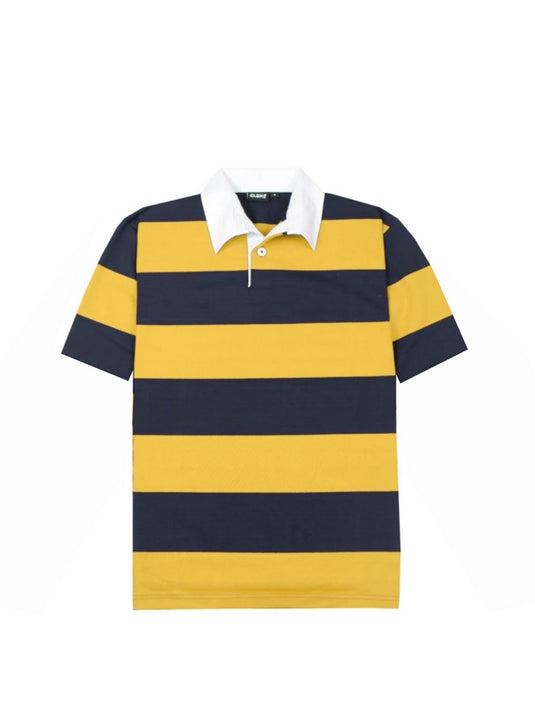 Wholesale SS-RJS Cloke Short-Sleeved Striped Rugby Jersey Printed or Blank